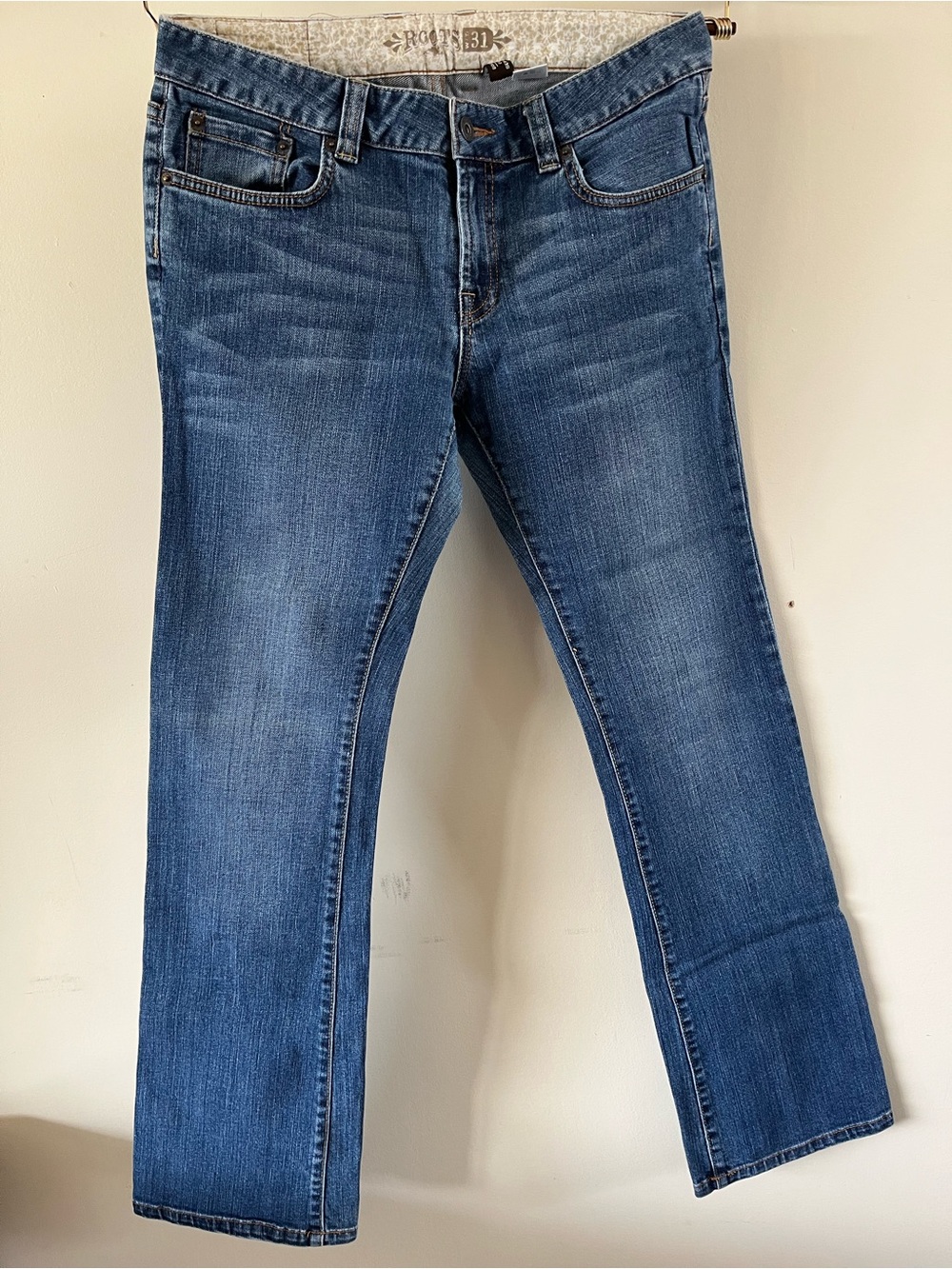 Women’s Roots bootcut jeans vintage early 2000s
